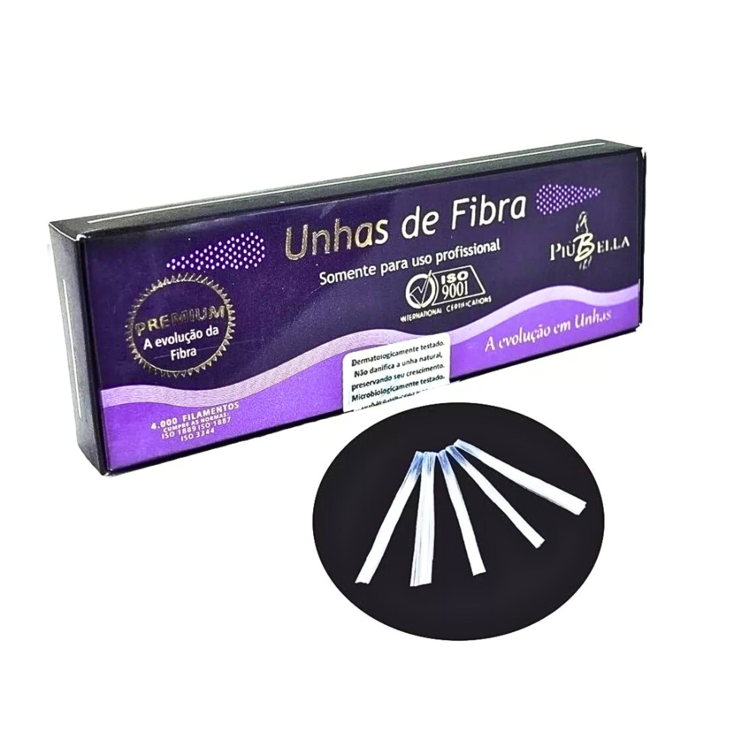 UNHAS DE FIBRA 50UN - PIU BELLA